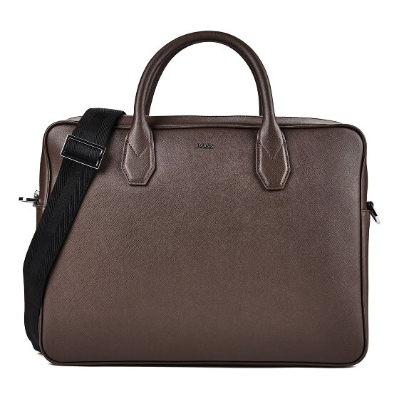 Boss Northon Attaché-case Cuir véritable 38 cm