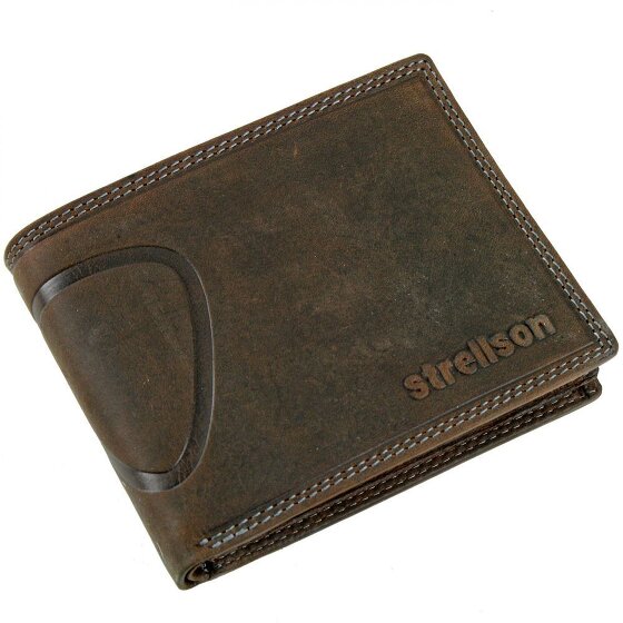 Strellson Porte-monnaie Baker Street en cuir 12,5 cm