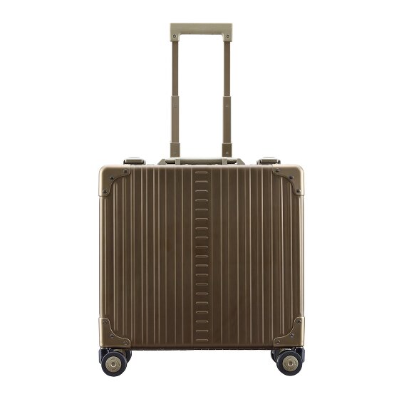 Aleon Valise business de luxe à 4 roues en Aluminium, 45 cm