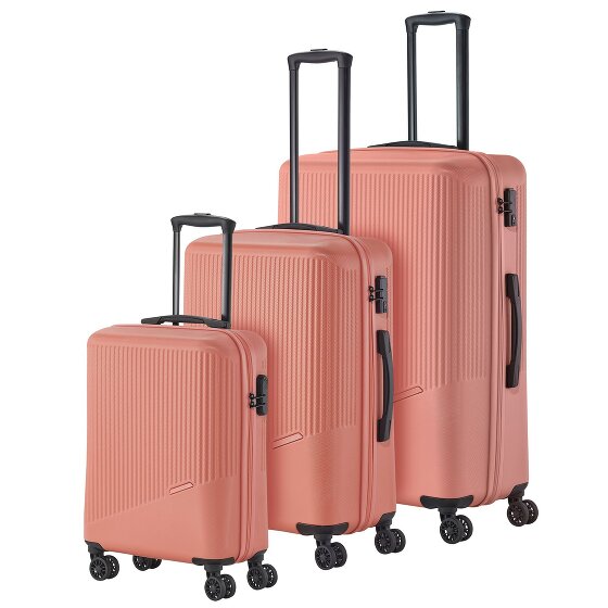 Travelite Bali 4 roulettes Set de valises 3 pièces