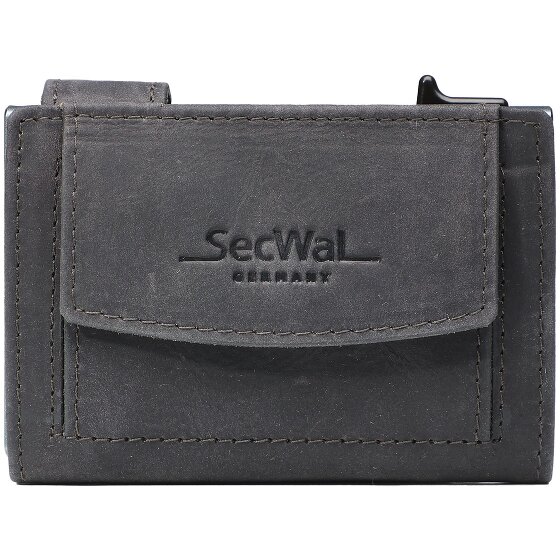 SecWal Porte-cartes de crédit Porte-monnaie RFID Cuir 9 cm