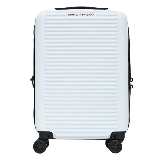Mandarina Duck Tank Case 4 roulettes Trolley de cabine S 55 cm avec soufflet d'extension