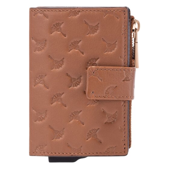 Joop! Leggero Stampa leggero stampa Étui pour cartes de crédit Protection RFID Cuir véritable 7 cm