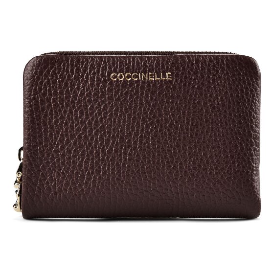 Coccinelle C-Me Softy Porte-monnaie Cuir véritable 12 cm