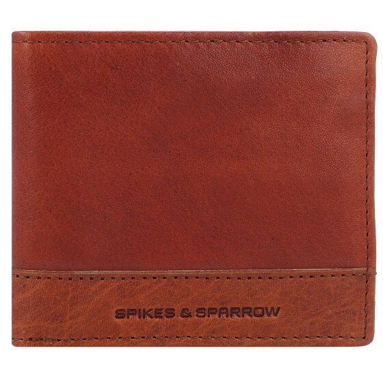 Spikes & Sparrow Porte-monnaie RFID en cuir 11 cm