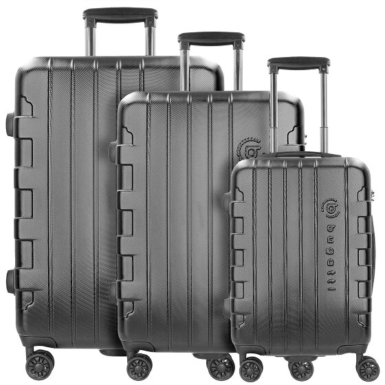 bugatti Galatea Set de valises à 4 roulettes 3pcs