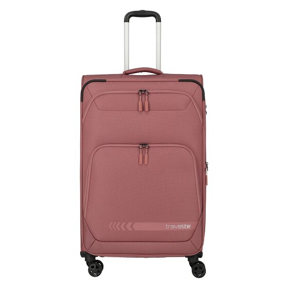 Travelite Kick Off 4 roues Valise cabine L 78 cm avec soufflet d'extension