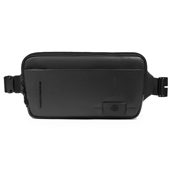 Piquadro Russel Sac banane Cuir véritable 28 cm