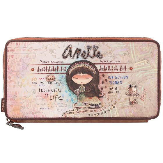 Anekke Menire Porte-monnaie Protection RFID 23 cm