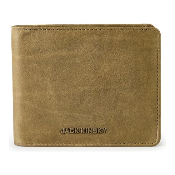 Jack Kinsky Aruba Porte-monnaie Protection RFID Cuir 12 cm