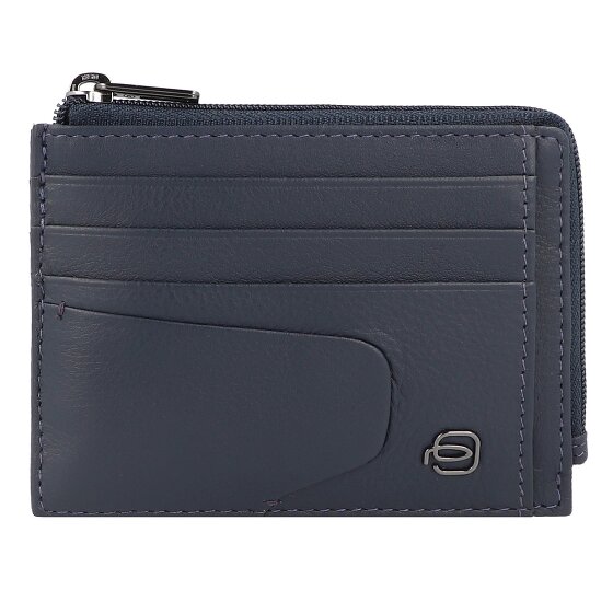Piquadro Akron Étui pour cartes de crédit Protection RFID Cuir 11.5 cm