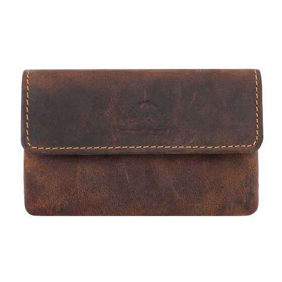 Greenburry Étui à clés vintage en cuir 12 cm