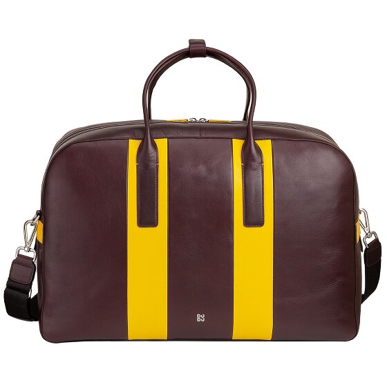 DuDu Weekender Sac de voyage en cuir 49 cm