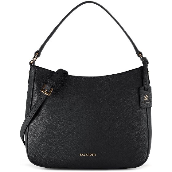 Lazarotti Sac à bandoulière Hobo en cuir de Bologne, 27 cm