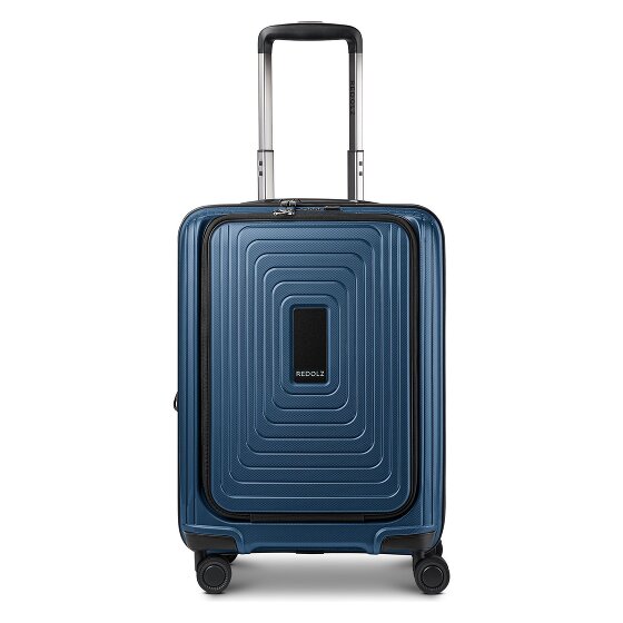 Redolz Essentials 14 4 roues Valise cabine S 55 cm Compartiment ordinateur avec soufflet d'extension