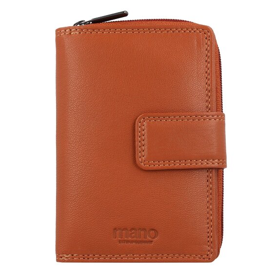 mano Donna Giulia Porte-monnaie Cuir véritable 13 cm