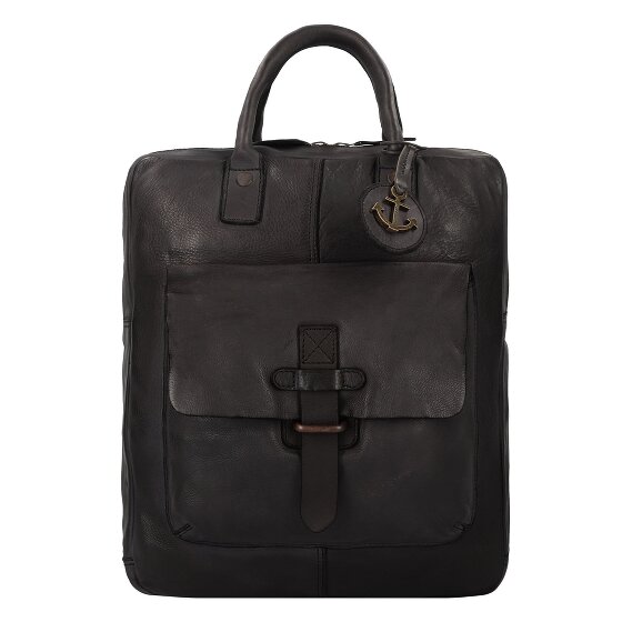 Harbour 2nd Urban Poets Devon Daypack Cuir véritable 42 cm Compartiment ordinateur