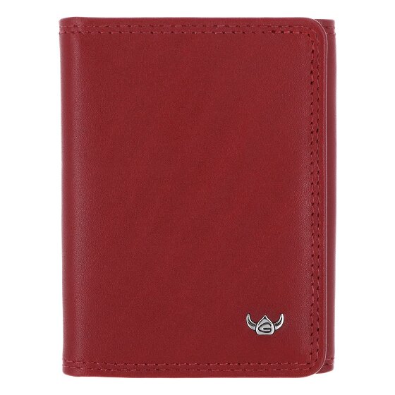 Golden Head Polo Porte-monnaie Protection RFID Cuir véritable 10 cm