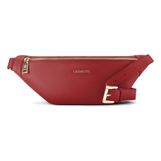 Lazarotti Bologna Leather Sac banane Cuir véritable 31 cm