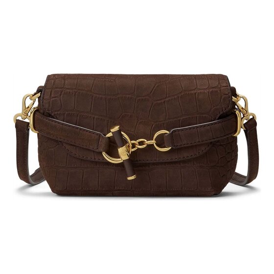 Lauren Ralph Lauren Blaike Mini sac à bandoulière Cuir véritable 18 cm