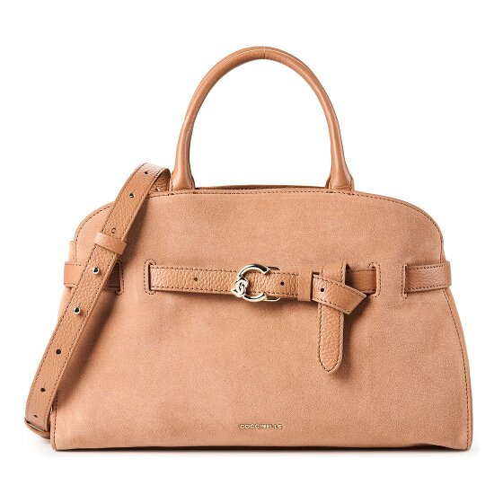 Coccinelle Sabine Sac à bandoulière Cuir véritable 34 cm