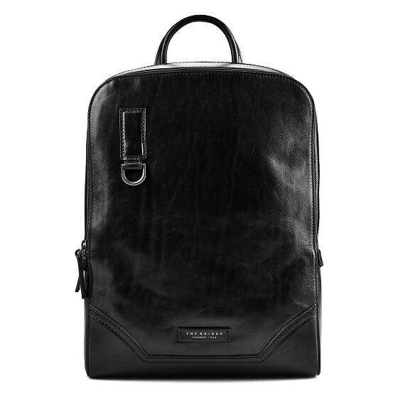 The Bridge Matteo Daypack Cuir véritable 38 cm Compartiment ordinateur