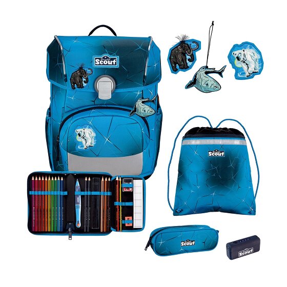 Scout Neo Exklusiv Safety Light Set de cartables 5 pièces