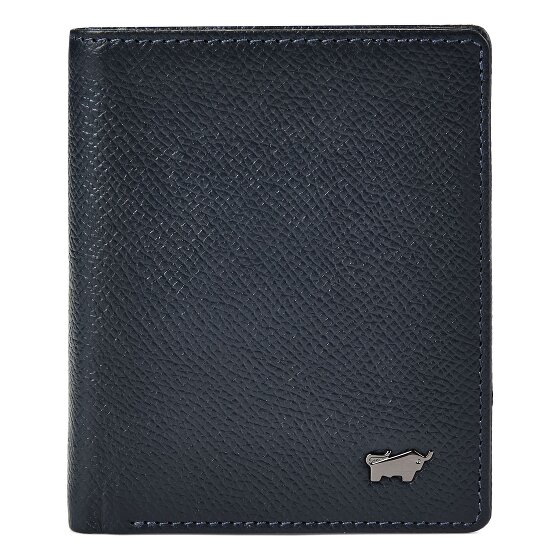Braun Büffel Robin Étui pour cartes de crédit Protection RFID Cuir véritable 8 cm