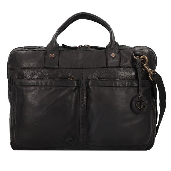 Harbour 2nd Urban Poets Attaché-case Cuir véritable 50 cm Compartiment ordinateur