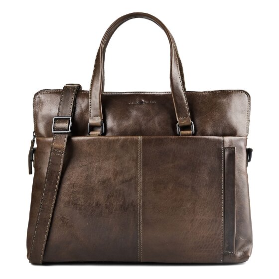 Greenburry Newport Attaché-case Cuir véritable 39 cm Compartiment ordinateur
