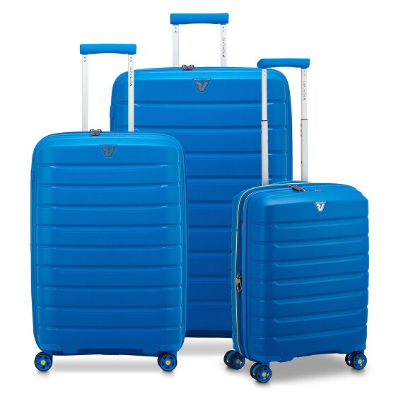 Roncato B-Flying Move 4 roulettes Set de valises 3 pièces avec soufflet d'extension