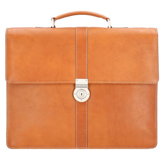 Leonhard Heyden Bergamo Porte-documents en cuir 40 cm Compartiment pour ordinateur portable