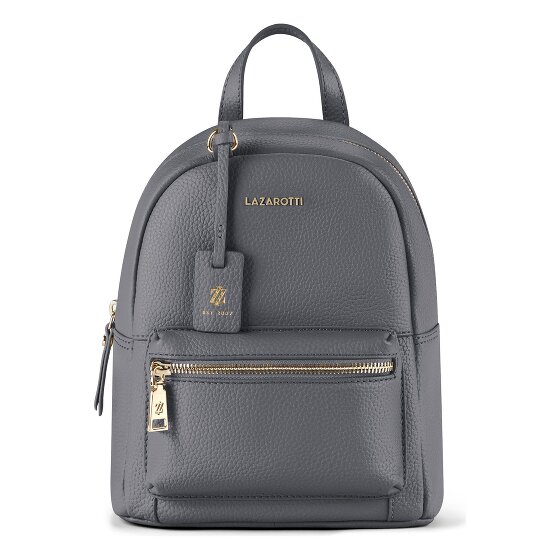 Lazarotti Bologna Leather Sac à dos de ville Cuir véritable 27 cm