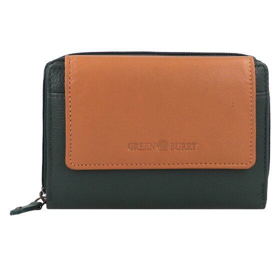 Greenburry Nappa Porte-monnaie Protection RFID Cuir 14 cm