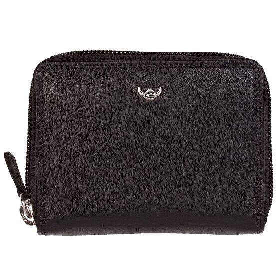 Golden Head Porte-cartes de crédit Polo RFID en cuir 10 cm