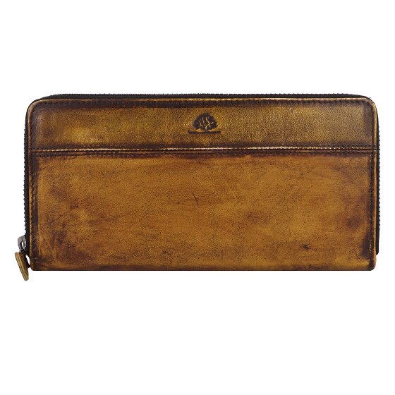 Greenburry Destressed Porte-monnaie Protection RFID Cuir 19 cm