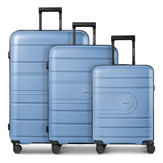 Redolz Essentials 11 4 roues Set de valises 3 pièces avec soufflet d'extension