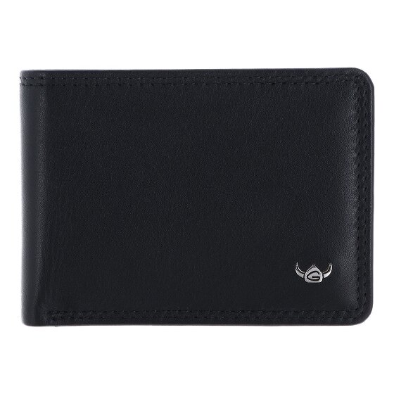 Golden Head Polo Porte-monnaie Protection RFID Cuir véritable 10 cm