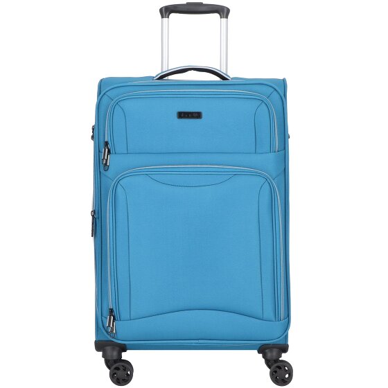 d&n Travel Line 9204 4 roues Valise cabine M 66 cm avec soufflet d'extension