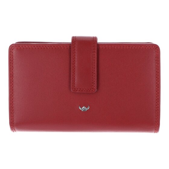 Golden Head Polo Porte-monnaie Protection RFID Cuir véritable 15.5 cm