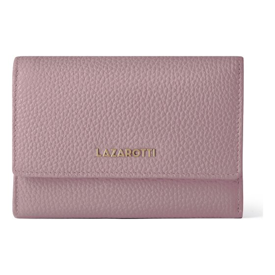 Lazarotti Porte-monnaie « Bologna » en cuir XL avec compartiment à fermeture éclair sur tout le pourtour, Cuir, 14 cm