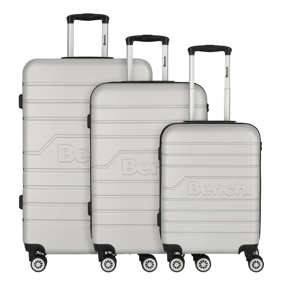 Bench Seattle 4 roulettes Set de valises 3 pièces