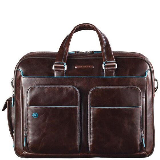 Piquadro Blue Square Porte-documents en cuir 41 cm Compartiment pour ordinateur portable