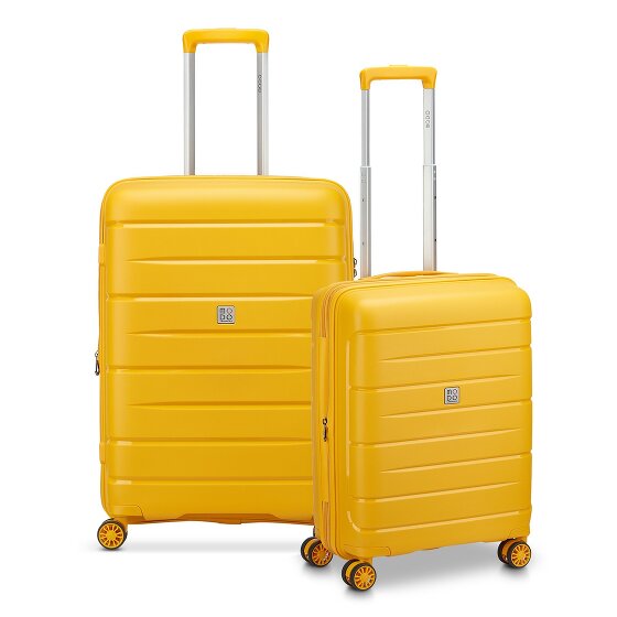 MODO by Roncato Starlight 3.0 4 roulettes Set de valises 2 pièces avec soufflet d'extension