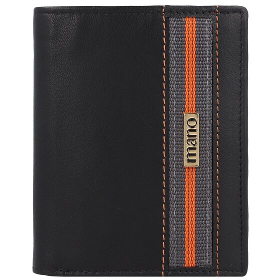 mano Don Leonardo Porte-monnaie RFID cuir 12,5 cm