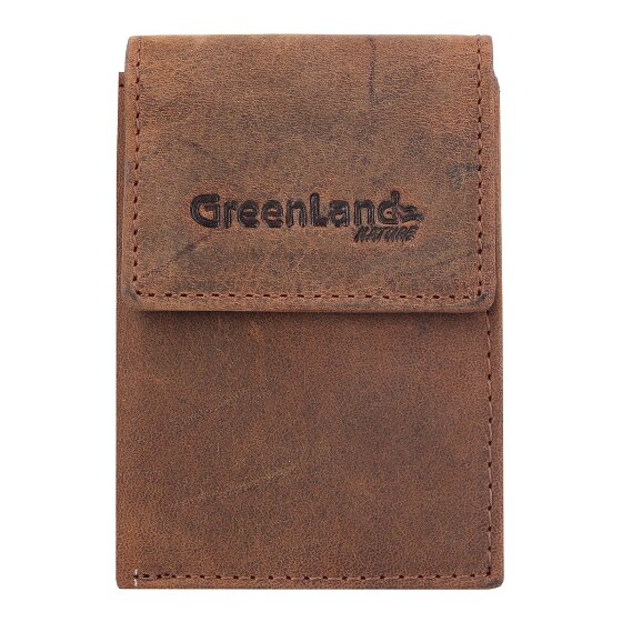 Greenland Nature Porte-cartes de crédit Montenegro RFID en cuir 6,5 cm