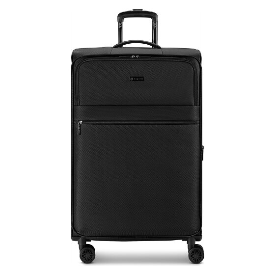 bugatti Valencia Soft 4 roues Valise cabine L 75 cm avec soufflet d'extension