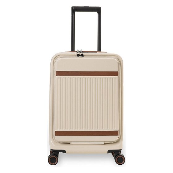 The Chesterfield Brand Zuna 4 roulettes Trolley de cabine S 55 cm Compartiment pour ordinateur portable