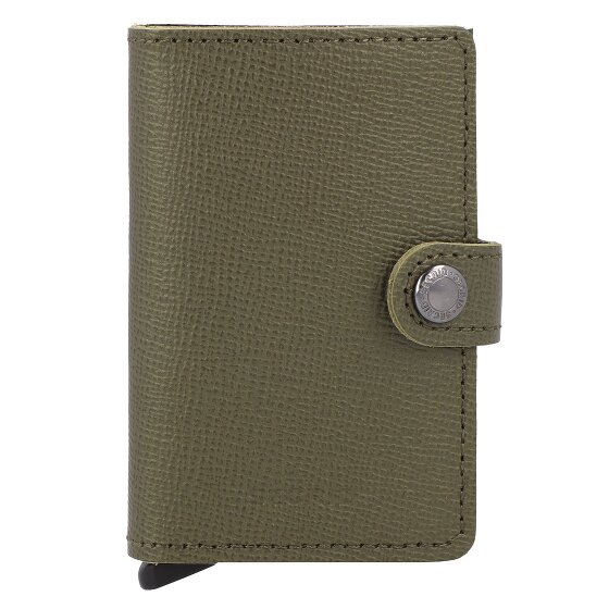 Secrid Miniwallet Étui pour cartes de crédit Protection RFID Cuir véritable 6.5 cm