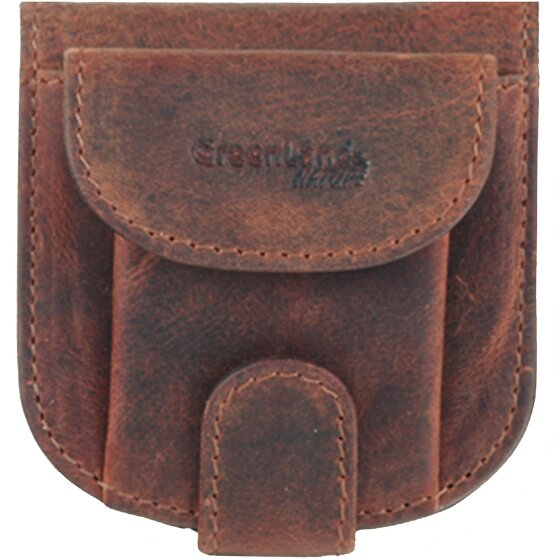 Greenland Nature Porte-monnaie Montana en cuir 8 cm